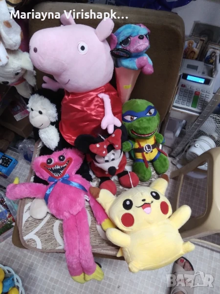 разпродажба на плюшени играчки, снимка 1