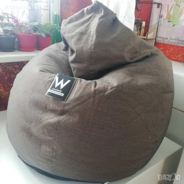 Пуф барбарон, нов, неизползван, снимка 1