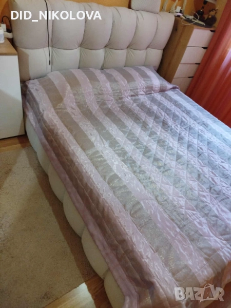  Луксозно шалте с две лица за спалня, снимка 1