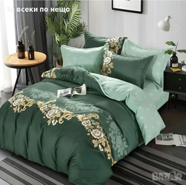 Зелен Спален Комплект Със 6 Части Green Код A726, снимка 1