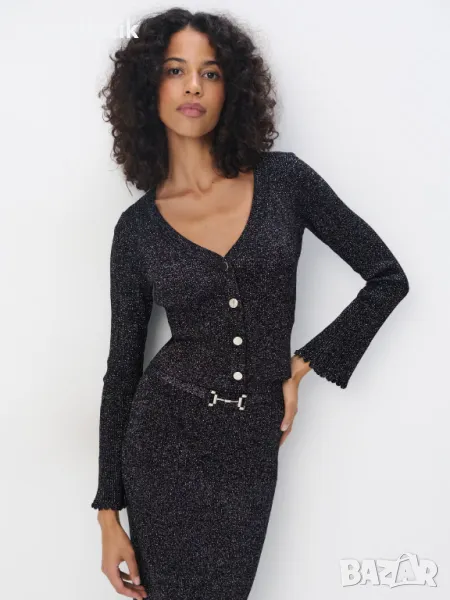 Жилетка с метална нишка, снимка 1