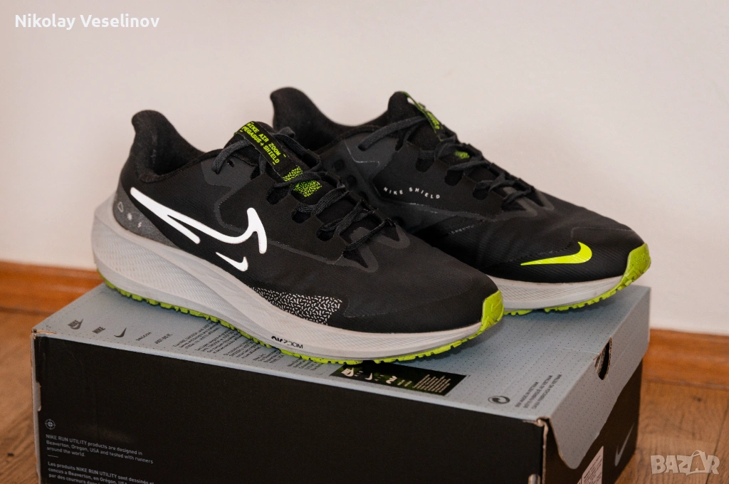 NIKE AIR ZOOM PEGASUS 39 SHIELD - 42,5 номер, снимка 1