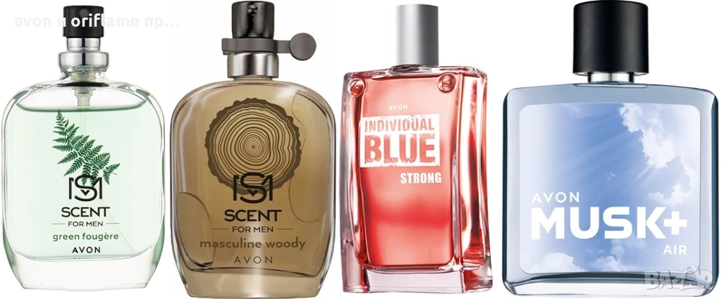 Тоалетна вода Individual Blue Strong, Scent Green Fougere, Scent Masculine Woody, Musk Air , снимка 1
