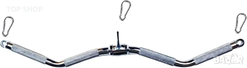 Лост за скрипец с широк захват Фитнес оборудване,76 см, снимка 1