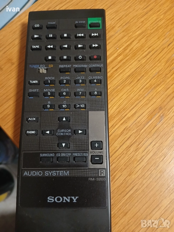 Ду.Sony audio system rm5200 , снимка 1