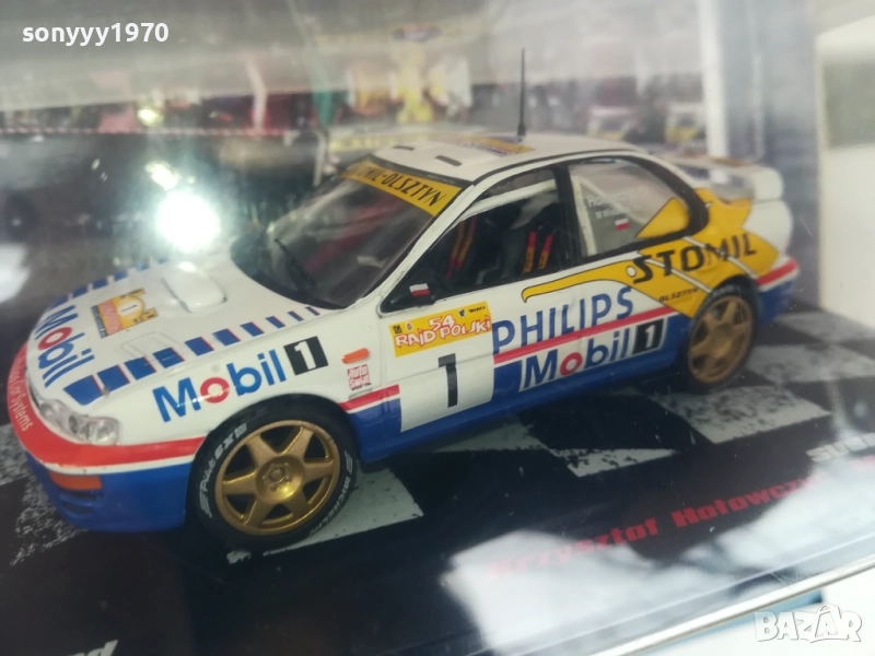 subaru metal car-модел за колекция 1610251702, снимка 1