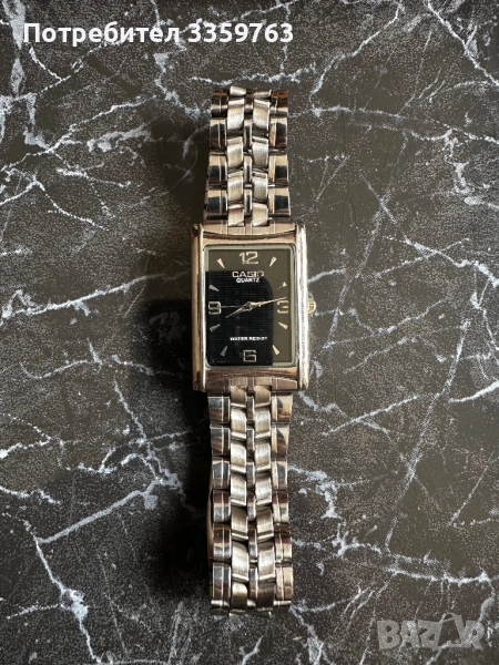 Casio Quartz мъжки часовник – класически модел произведен в Япония, снимка 1