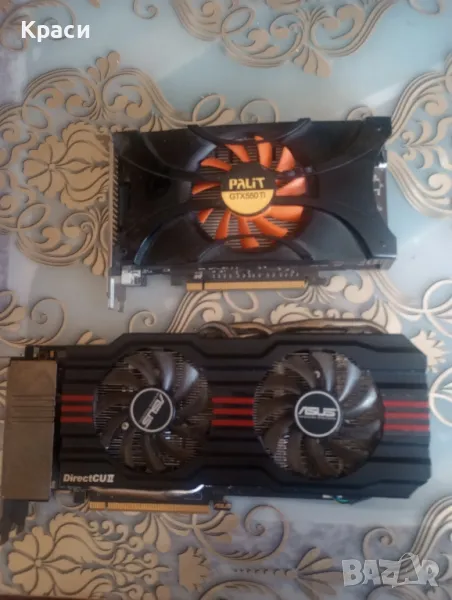 Видео карти GTX 660 ti и GTX 550 ti, снимка 1