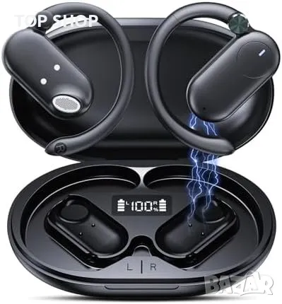 Нови Open Ear F15 - Иновативни Слушалки с Костна Проводимост и 60ч Плейтайм, снимка 1