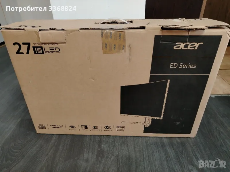 Монитор на части Acer ed273 , снимка 1