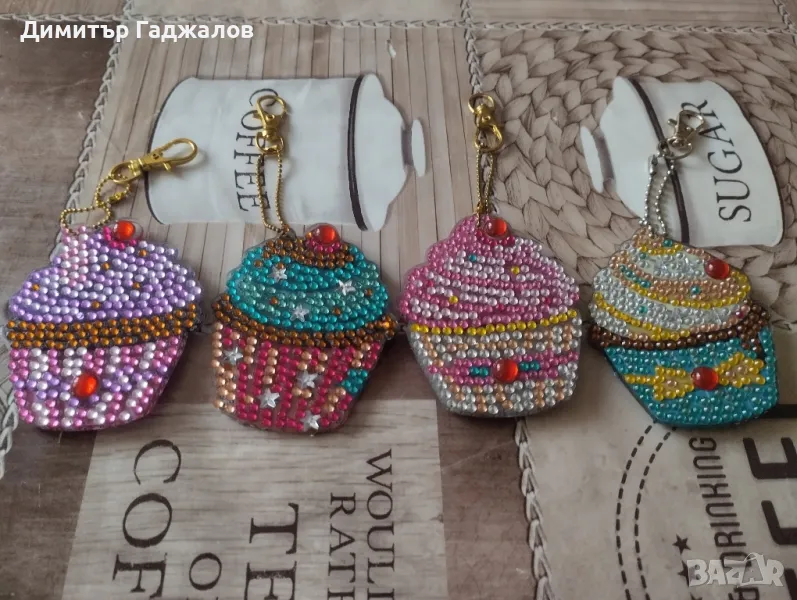 Ключодържатели - мъфини, снимка 1