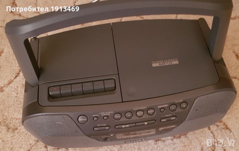 Радио Касетофон и CD player  SONY , снимка 1