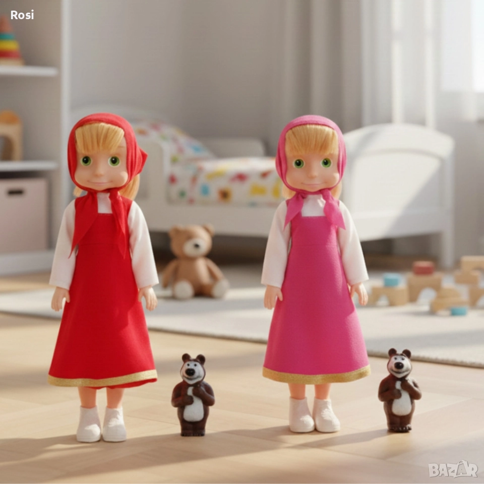 Голяма музикална детска кукла Маша , снимка 1