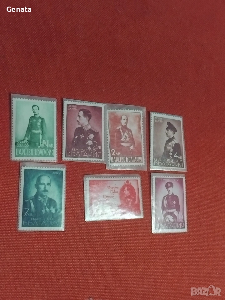 Лот стари пощенски марки , снимка 1