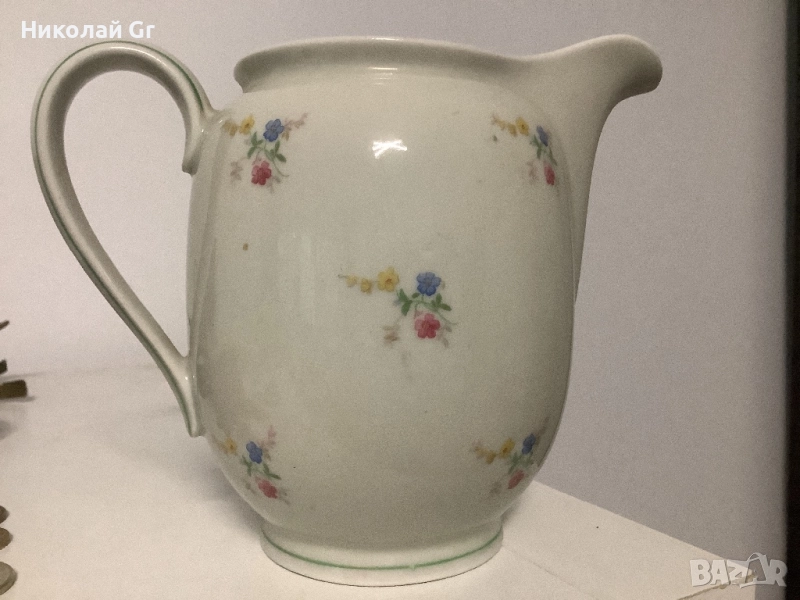 Кана порцелан производство Германия  1918- 1949 години отличен състояние височина 12 см, снимка 1