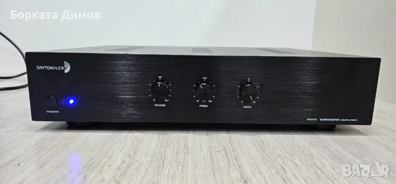 DAYTON AUDIO SA230 Усилвател за субуфер 1x230W, снимка 1