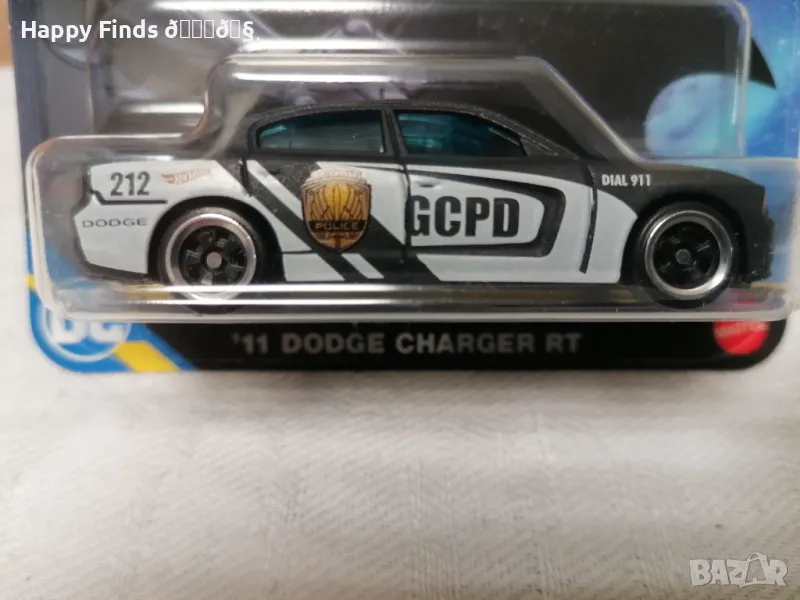  💕🧸 Hot Wheels  `11 Dodge Charger RT Batman 15/20, снимка 1