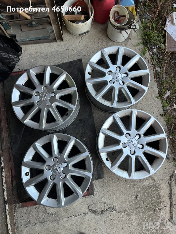 16 цолови алуминиеви джанти за Ауди, снимка 1