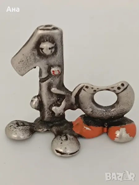 Сребърна фигурка , снимка 1
