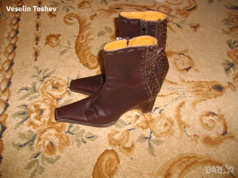 Дамски боти полуботушки  италиански, снимка 1