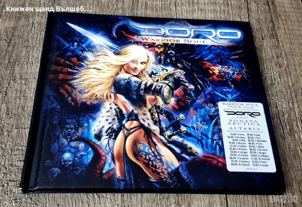Компакт Дискове - Рок - Метъл: Doro - Warrior Soul - CD Digibook, снимка 1