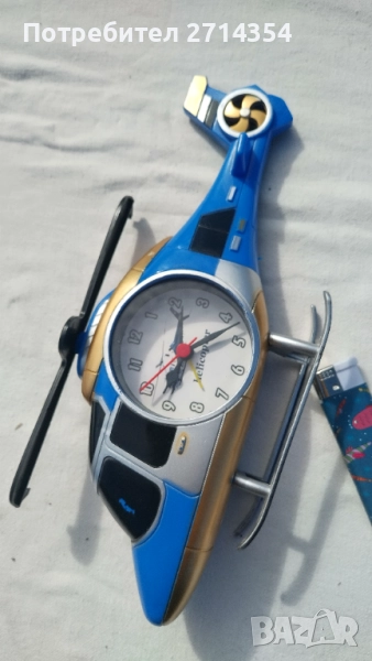 Пластмасов часовник хеликоптер , снимка 1