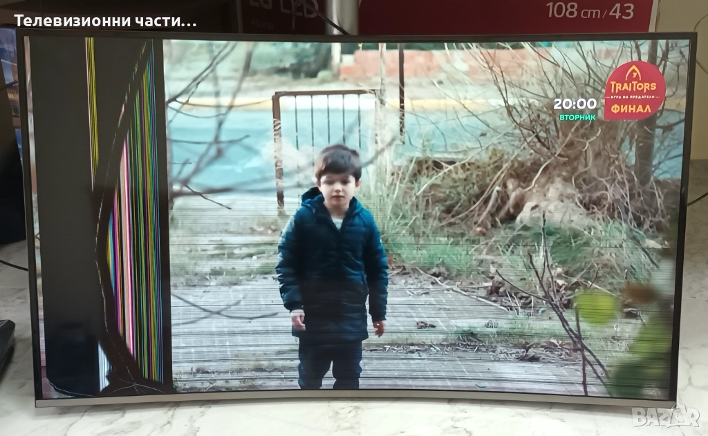 Samsung UE49KU6672U със счупен екран CY-VK049HGLV7H/BN41-02528A BN94-11055E/BN59-01242A/BN44-00876C, снимка 1