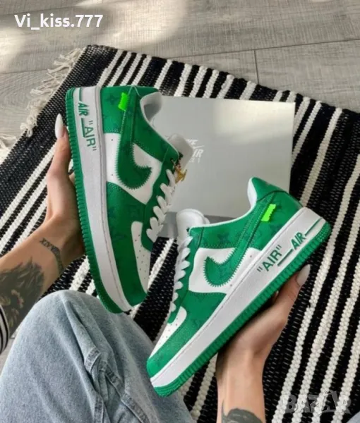 Нови обувки Nike × LV, снимка 1