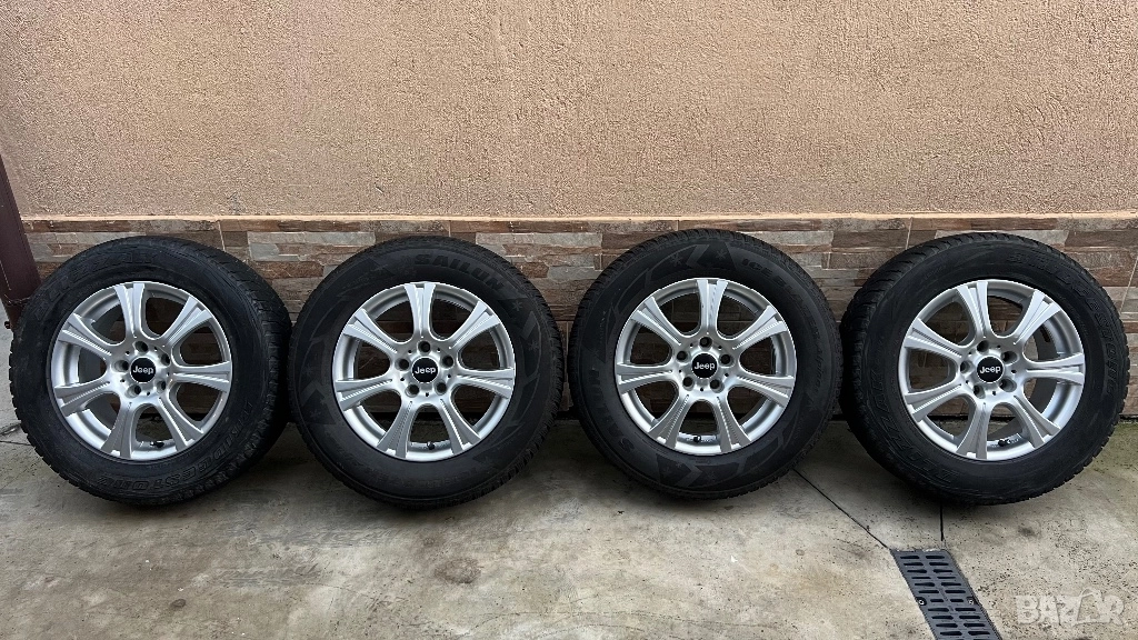 Джанти 16 , 5x114.3 , 6.5J , ET:40 , 67.1мм централен + Гуми 215/65, снимка 1