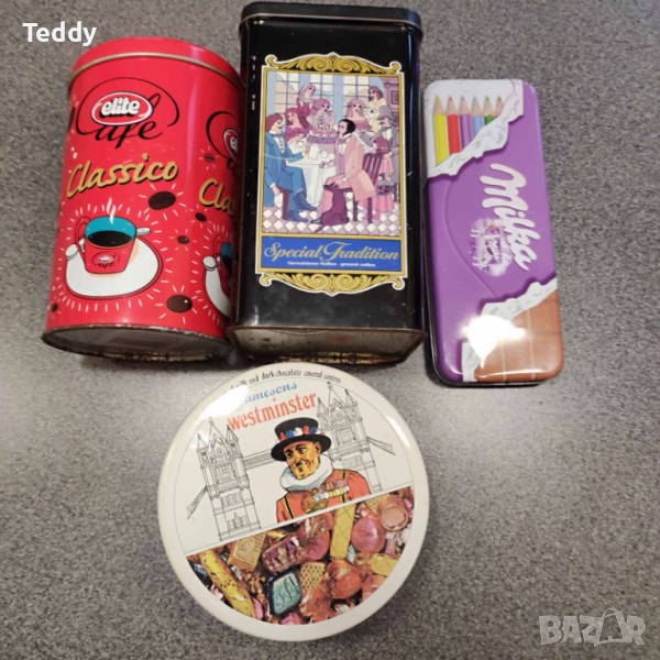 Ретро метални кутии, снимка 1