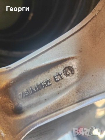 4бр.алуминиева джанта 17цола за Toyota, Nissan,Mazda,Hyundai, снимка 4 - Гуми и джанти - 52934345