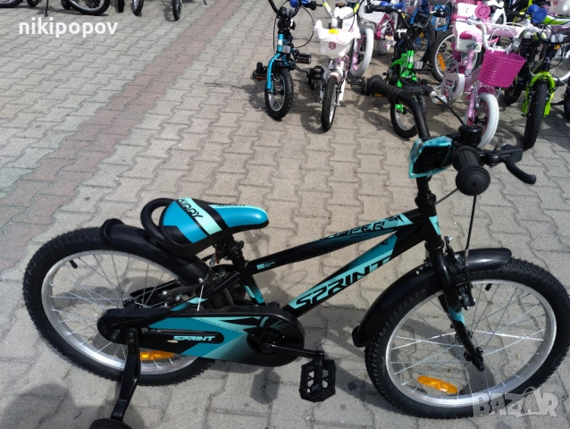 SPRINT Велосипед 20" CASPER черен, снимка 3 - Велосипеди - 53773155
