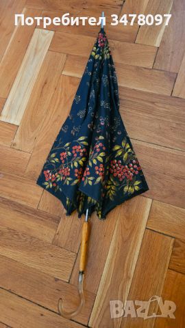 Дамски чадър от 40-те години , снимка 4 - Други ценни предмети - 46432872