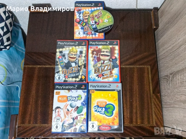 Playstation 2 slim + игри и buzz, снимка 8 - PlayStation конзоли - 51665668