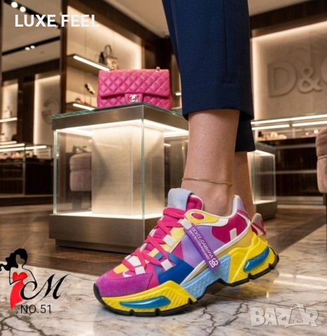 Balenciaga ✨ Dolce Gabanna ✨ Дамски Маратонки , снимка 9 - Маратонки - 53963636