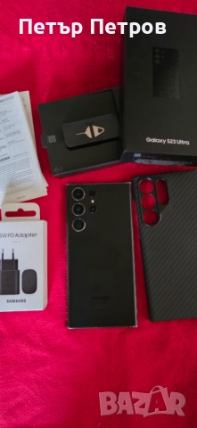 Samsung Galaxy S23 Ultra 512GB 12GB RAM Phantom Black ПЪЛЕН КОМПЛЕКТ!, снимка 6 - Samsung - 52638881