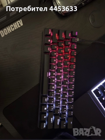 Клавиатура Steelseries Apex Pro Mini WL US OMNIPOINT SWITCH, снимка 3 - Клавиатури и мишки - 51925532