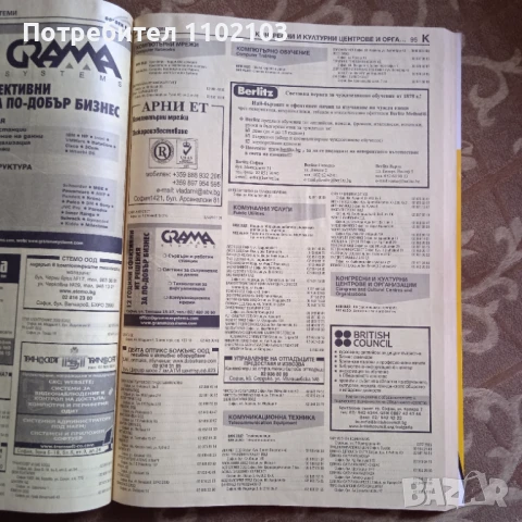 GOLDEN PAGES София 2007, снимка 3 - Антикварни и старинни предмети - 51218258