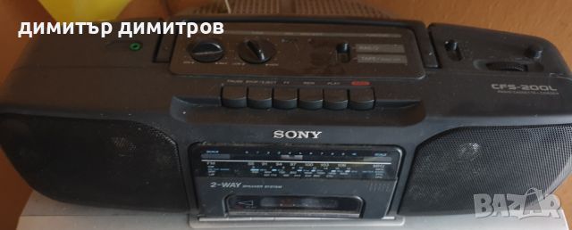 Радиокасетофон Sony, снимка 1 - Радиокасетофони, транзистори - 45395515