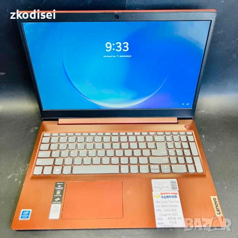 Лаптоп LENOVO IDEAPAD 3 15IGL05 15,6 Инча, снимка 2 - Лаптопи за дома - 52752864