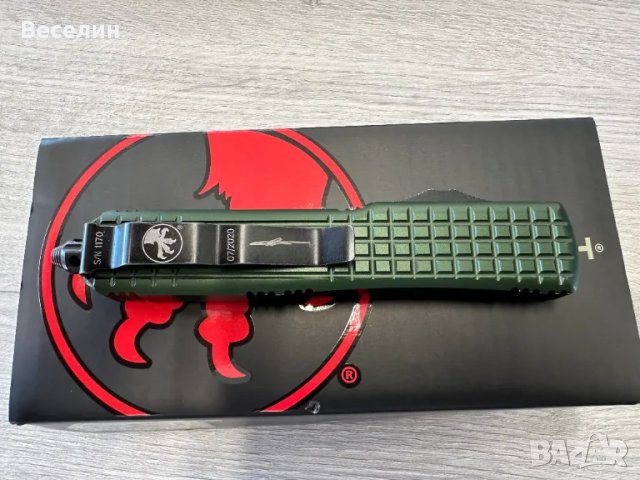 Продавам нож - Microtech Ultratech, drop point blade, снимка 6 - Ножове - 48567680