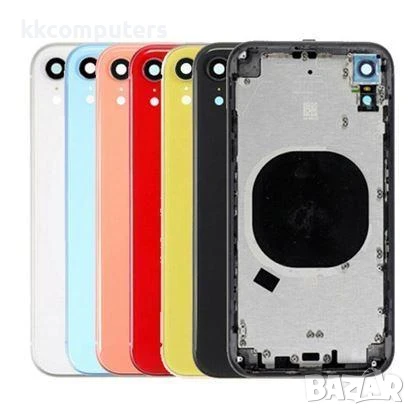 Капак батерия Оригинален Оборудван за iPhone XR 6.1 / Черен / КЛАС A Баркод : 482648