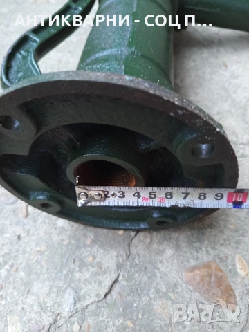 Стара Ръчна Помпа За Вода 12кг. НОМЕР 654., снимка 16 - Антикварни и старинни предмети - 53892228