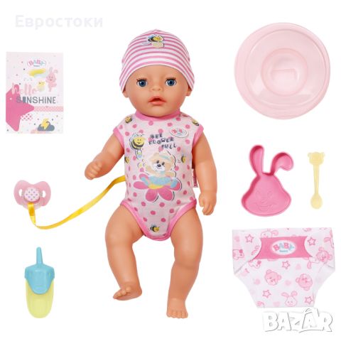 BABY born Little girl 831960 36 см, кукла със 7 реалистични функции - Материал: Soft touch материал, снимка 3 - Кукли - 46575391