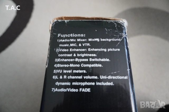 Audio - Video Editor   Vanguard - VA 404, снимка 11 - Ресийвъри, усилватели, смесителни пултове - 53106038