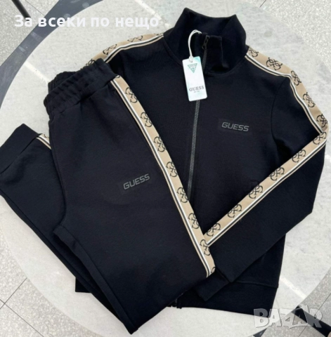 Guess Дамски Спортен Комплект Тениска И Долнище Гес - Налични Различни Цветове Код A917, снимка 6 - Спортни екипи - 51740093