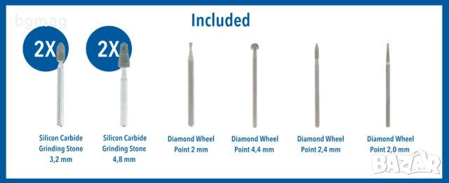 Dremel 682 комплект за гравиране върху стъкло, 8 части, снимка 9 - Инструменти за гравиране - 52141920