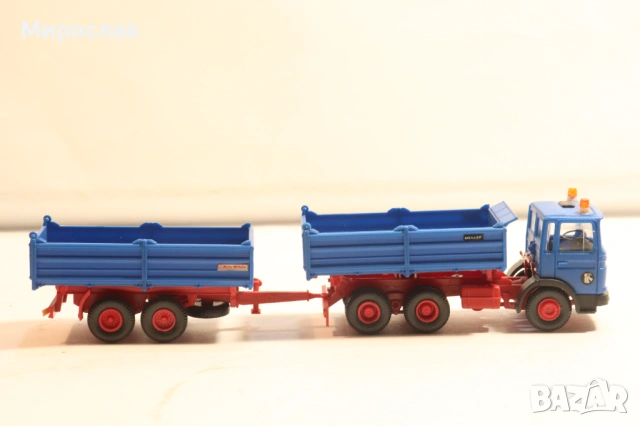 KIBRI H0 1/87 МAN КАМИОН САМОСВАЛ МОДЕЛ КОЛИЧКА, снимка 6 - Колекции - 54216135