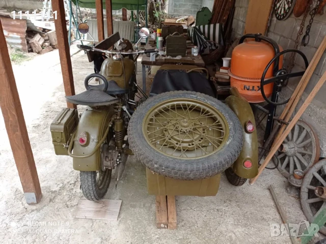 Урал 650 и картечница Брен 1937г., снимка 3 - Антикварни и старинни предмети - 50598414