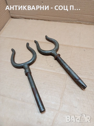 Комплект Стари Метални Ключове Ключ За Гребла Гребло. НОМЕР 1649., снимка 6 - Антикварни и старинни предмети - 53750208